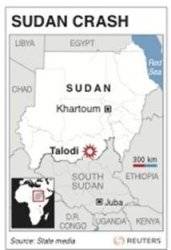 Sudan plane crash kills 32 including ministers