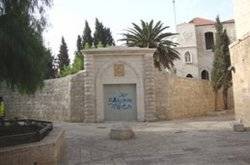 Jerusalem convent vandalised by settlers