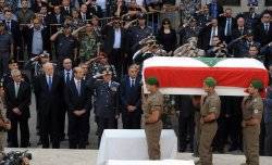 Lebanon funeral ends in violence