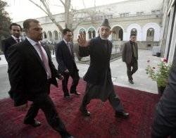 Karzai meets emir of Qatar for peace talks