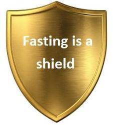 The easiest part of fasting is abandoning food and drink - I