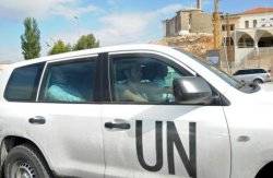 Fighting rages in Syria as UN team returns 