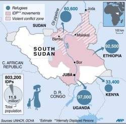 S Sudan frontlines quiet ahead of ceasefire 