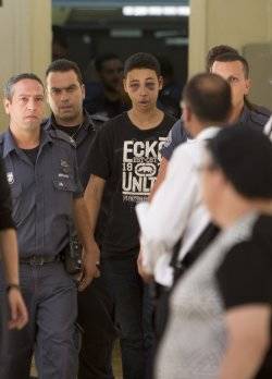 Six arrested over Palestinian teen