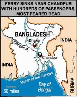 Bangladesh Ferry Sinks -Hundreds Feared Dead