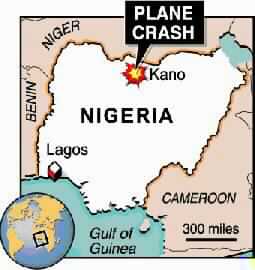 116 Killed in Nigeria Plane Crash