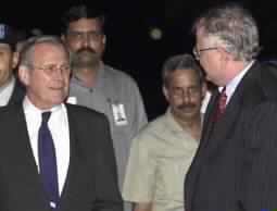 Rumsfeld Starts India-Pakistan Mission