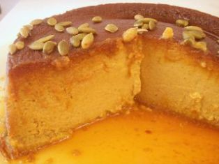 Flan de calabaza